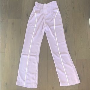 The Kript Purple Zip Up Pants